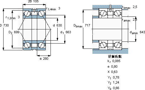 SKFBA2B 311635軸承圖紙