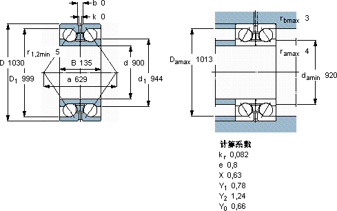 SKFBA2B 311631軸承圖紙