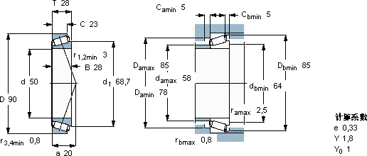 SKFJM 205149/110 A/Q軸承圖紙