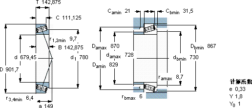 SKFLM 281849/810軸承圖紙