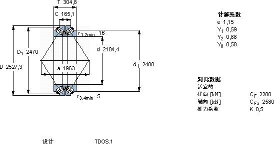 SKFBT2B 332673/HA4軸承圖紙