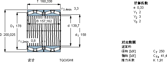 SKF331138 AG軸承圖紙