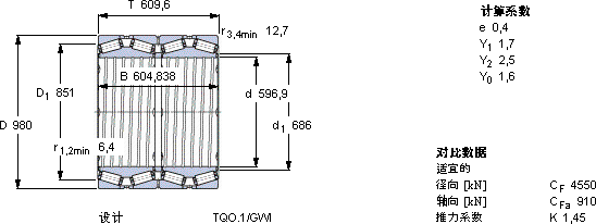 SKF331566軸承圖紙