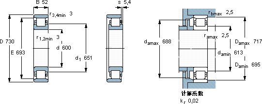 SKF315836軸承圖紙