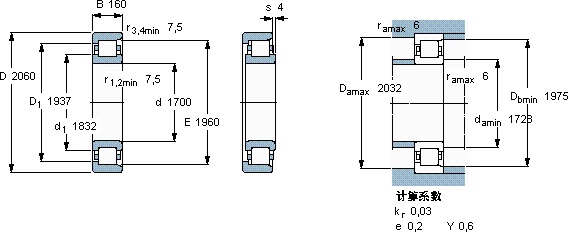 SKFBC1B 322416/HA1軸承圖紙