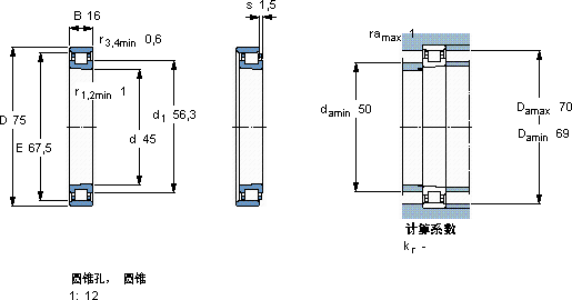 SKFN 1009 KPHA/HC5SP軸承圖紙