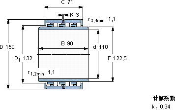 SKF315754軸承圖紙