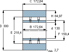 SKF314833 A軸承圖紙
