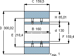 SKF319028軸承圖紙