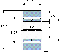 SKF396040軸承圖紙