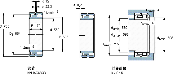 SKFBC2B 326061/HA1軸承圖紙
