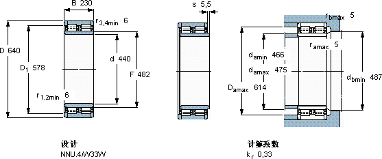 SKFBC2B 316521軸承圖紙