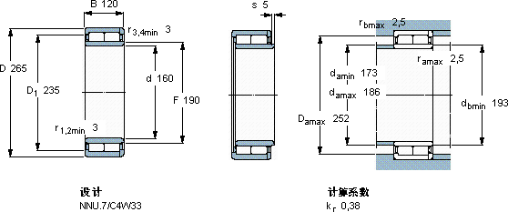 SKFBC2B 320160軸承圖紙