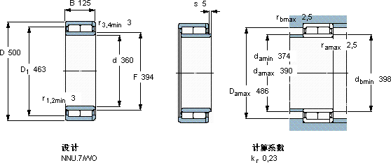 SKFBC2B 322217軸承圖紙