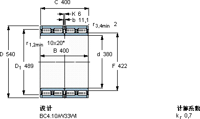 SKFBC4B 326366/HB1軸承圖紙