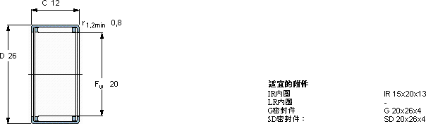SKFHK 2012軸承圖紙