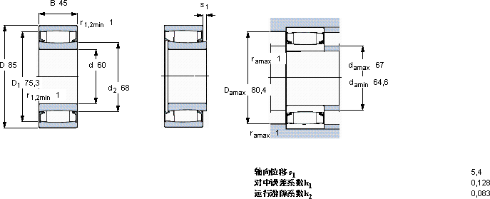 SKFC 6912-2CS5V *軸承圖紙