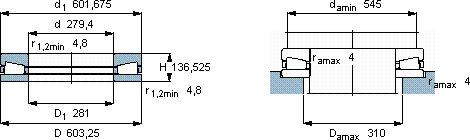 SKFBFSB 353316/HA7軸承圖紙