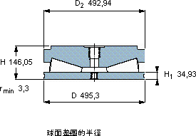 SKFBFS 8001/HA4軸承圖紙
