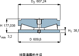 SKFBFSD 353262/HA4軸承圖紙