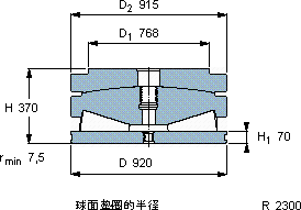 SKFBFSD 353195/HA4軸承圖紙
