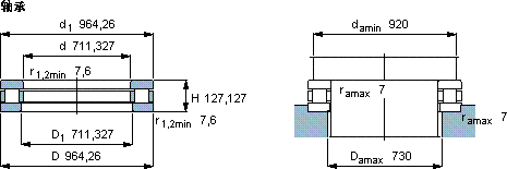 SKF475623軸承圖紙
