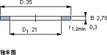 SKFGS 81104軸承圖紙