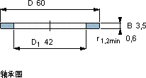 SKFGS 81108軸承圖紙