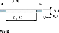 SKFGS 81110軸承圖紙