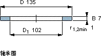 SKFGS 81120軸承圖紙