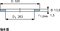 SKFGS 81152軸承圖紙