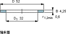 SKFGS 81206軸承圖紙