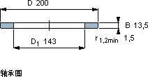 SKFGS 81228軸承圖紙