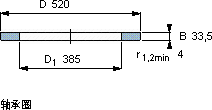 SKFGS 81276軸承圖紙