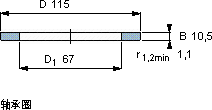 SKFGS 89313軸承圖紙