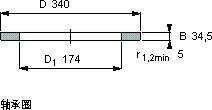 SKFGS 89434軸承圖紙