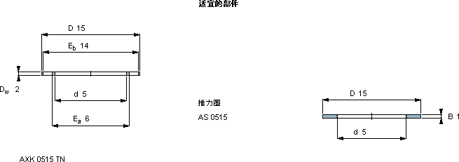 SKFAXK 0515 TN軸承圖紙