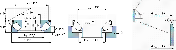 SKF29418 E *軸承圖紙