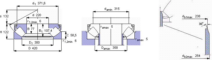 SKF29444 E *軸承圖紙