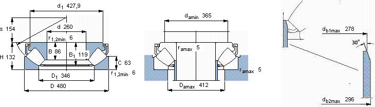 SKF29452 E *軸承圖紙