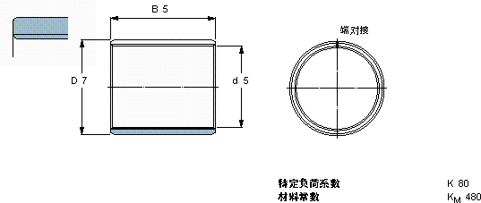 SKFPCM 050705 B軸承圖紙