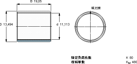 SKFPCZ 0712 B軸承圖紙
