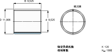 SKFPCZ 0606 M軸承圖紙