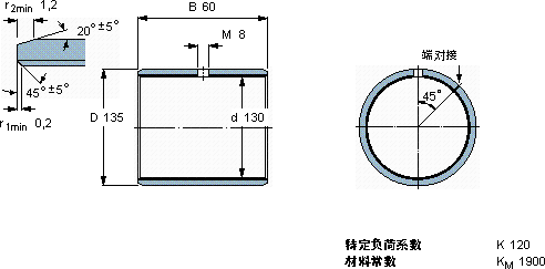 SKFPCM 13013560 M軸承圖紙