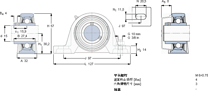 SKFSY 15 TF軸承圖紙