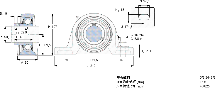 SKFSY 2. RM軸承圖紙