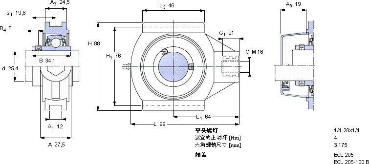 SKFTUL 1. TH軸承圖紙