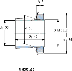 SKFH 311 C軸承圖紙