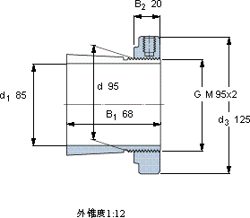 SKFH 319 E軸承圖紙