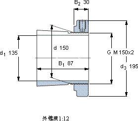 SKFH 3030 E軸承圖紙